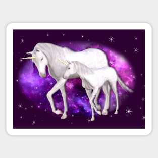 magical unicorns Sticker